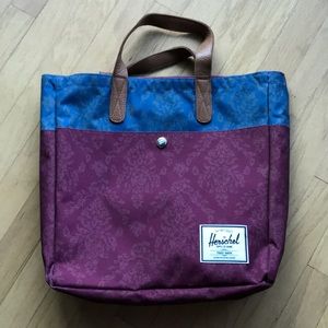 HERSCHEL SUPPLY CO. BRAND Tote w/ leather handles